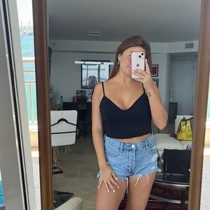 Brand new black corset top from Zara. Size L.